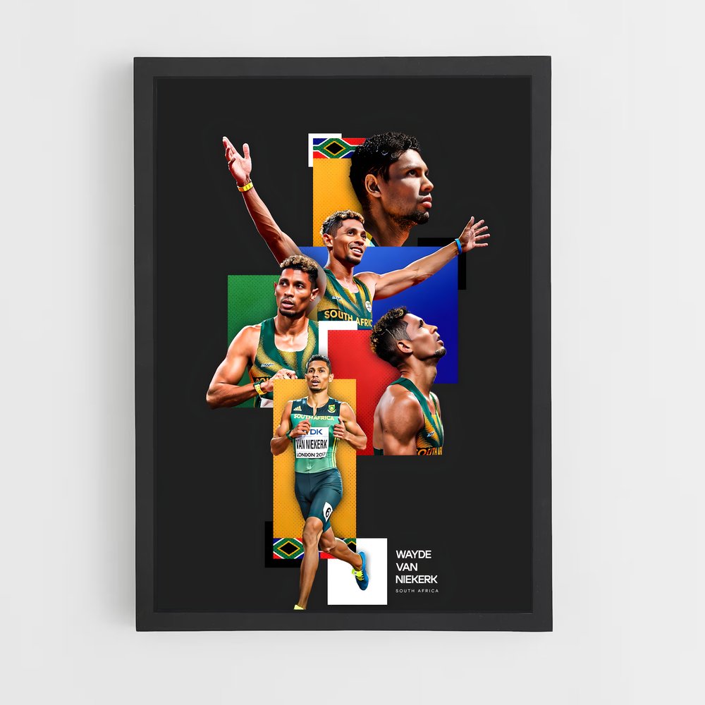 Poster Team Jamaica – affiche Athlétisme (vue 2)